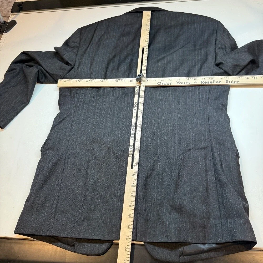 JOS. A BANK 100% Wool Blazer Suit Coat Jacket Gray Size 42R Menswear
